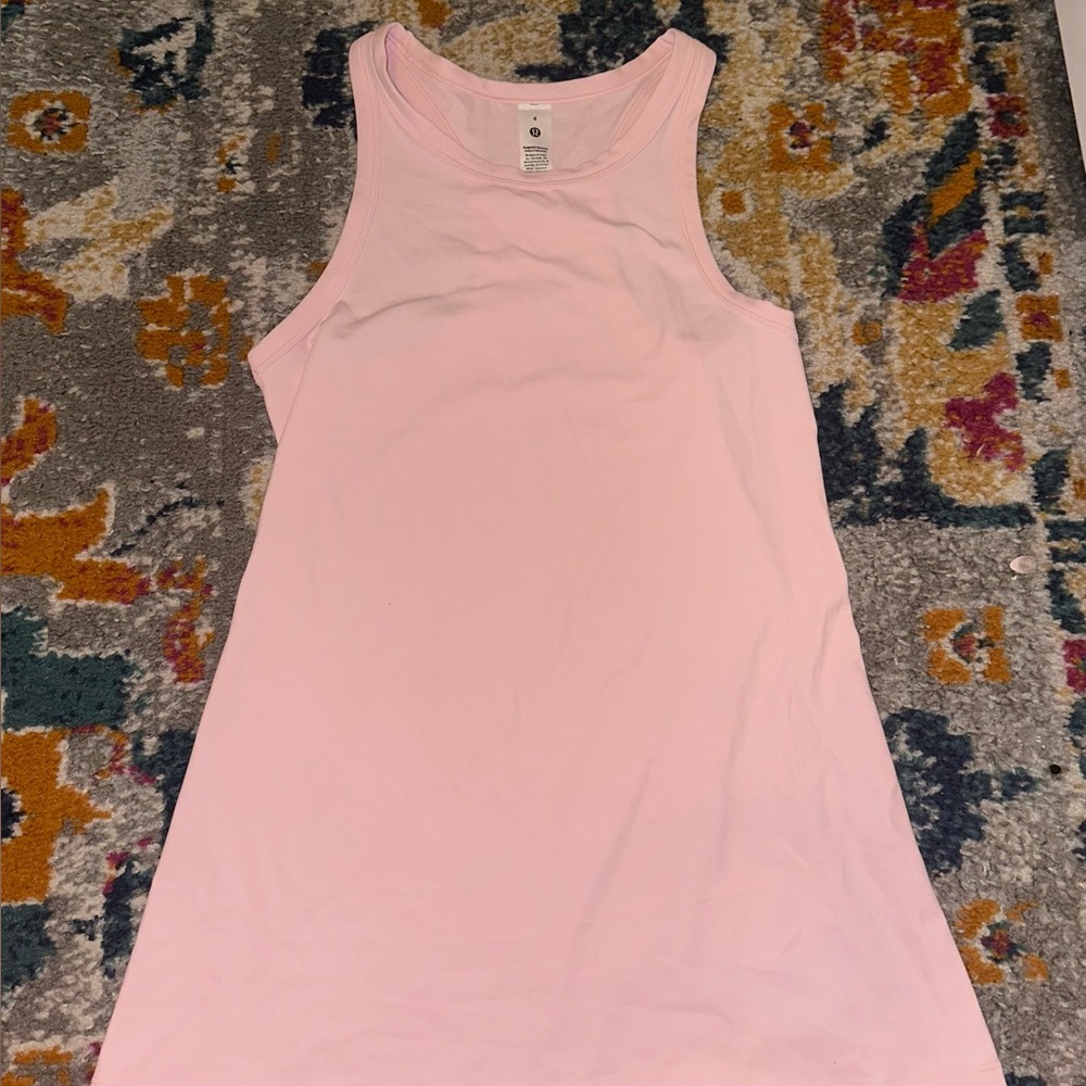 Lululemon Pink Strawberry Milkshake Tank Top